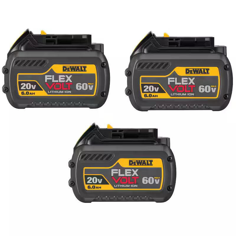 20V/60V MAX Lithium-Ion 6.0Ah Battery 3 Pack T987923