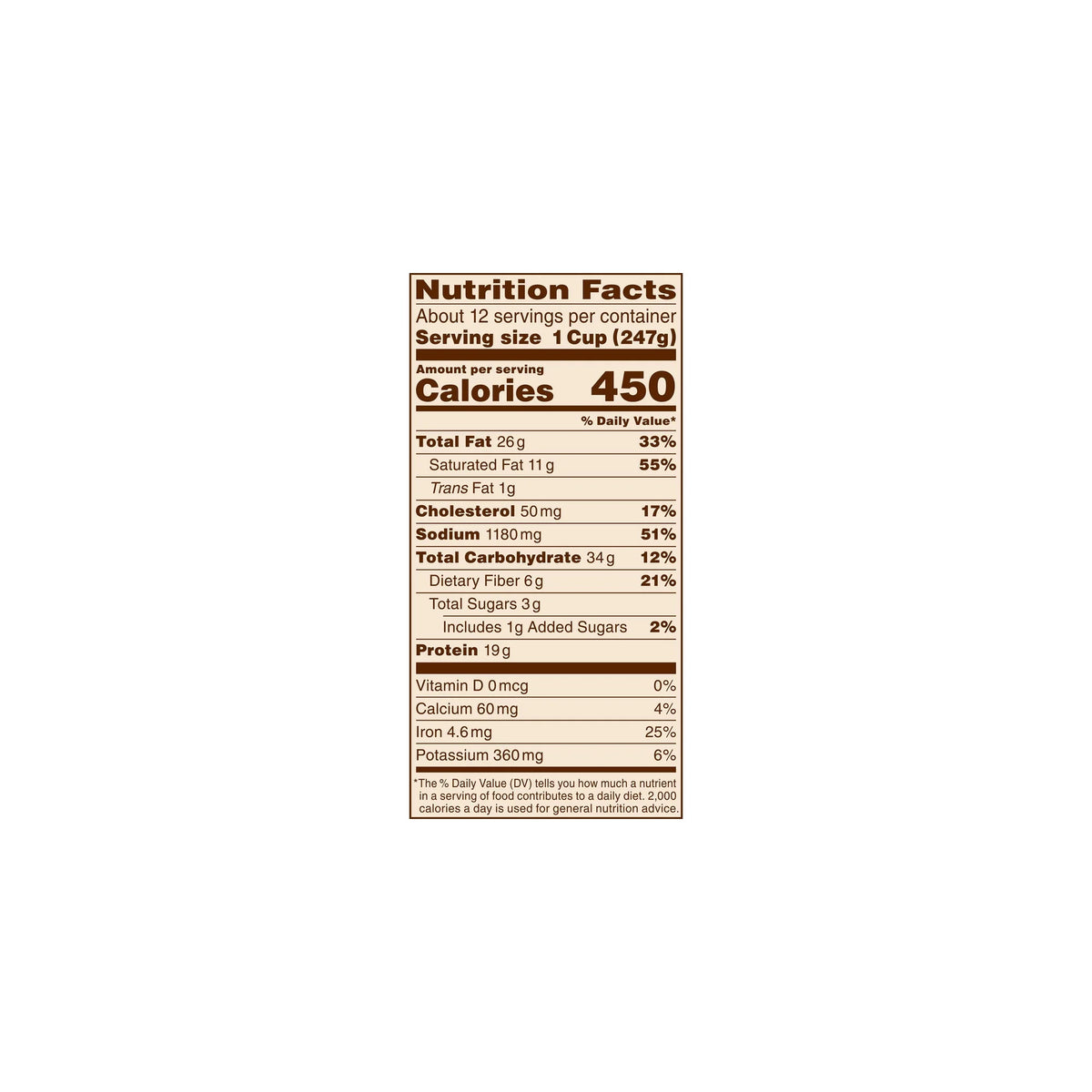 Canned Beef Chili with Beans 6 lb 11 oz (Pack of 12) R186