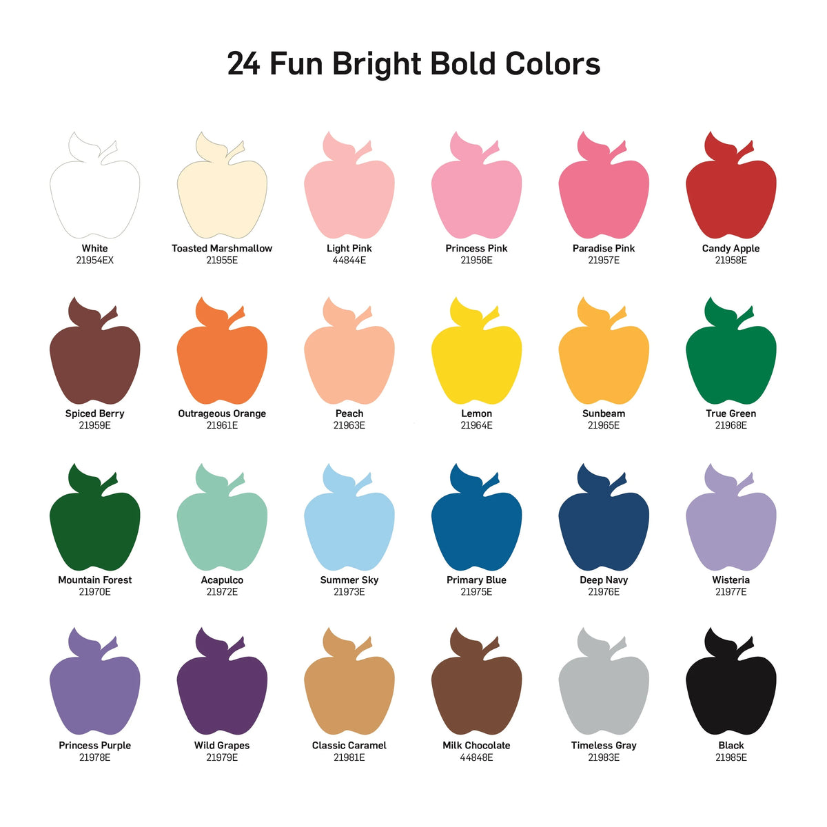 2 oz Multi-color Satin Acrylic Craft Paint (24 Pieces) U55502