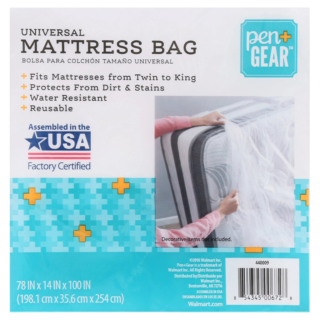 Clear Plastic Mattress Bag H5399