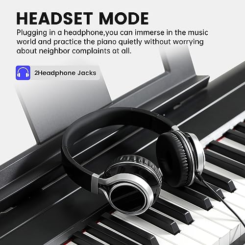 88-Key Weighted Digital Piano with Sustain Pedal C844