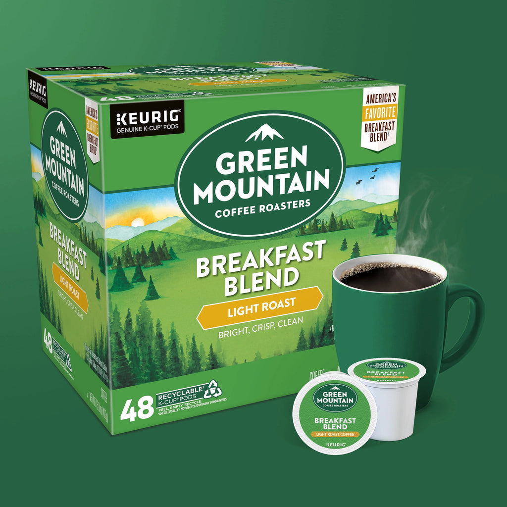 Light Roast K-Cup Coffee Pods, 48 Count S478134