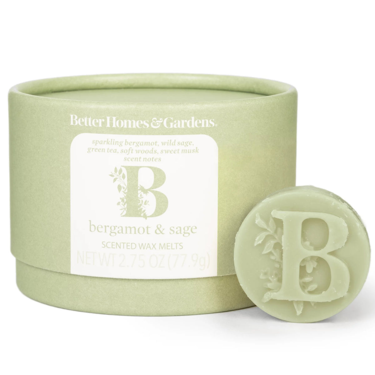 Bergamot & Sage Essential Oil Infused Wax Melts 2.75 oz B60823