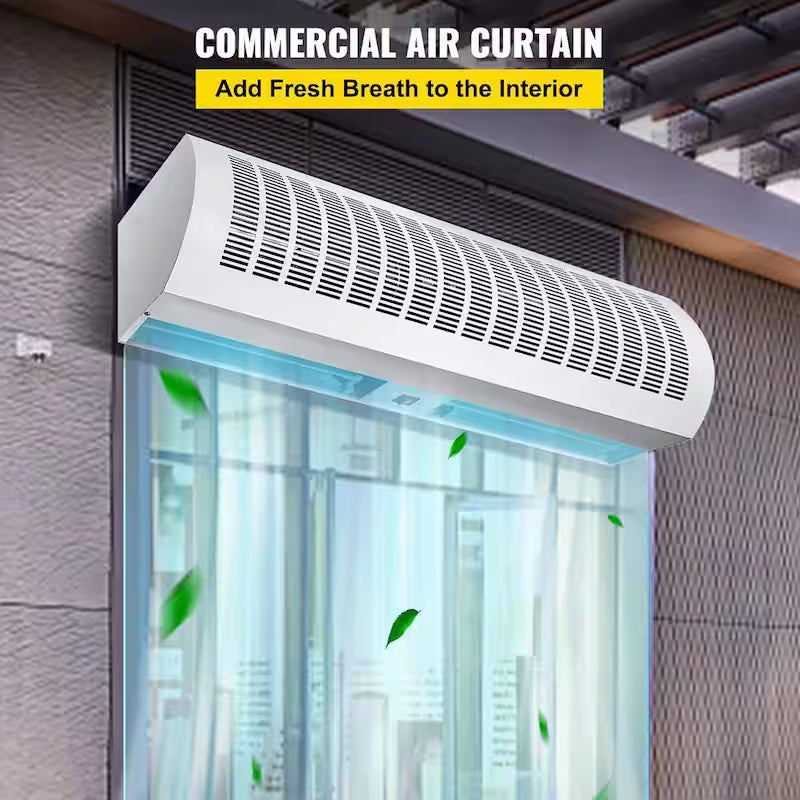White 2-Speed Air Curtain Wall Fan F605362