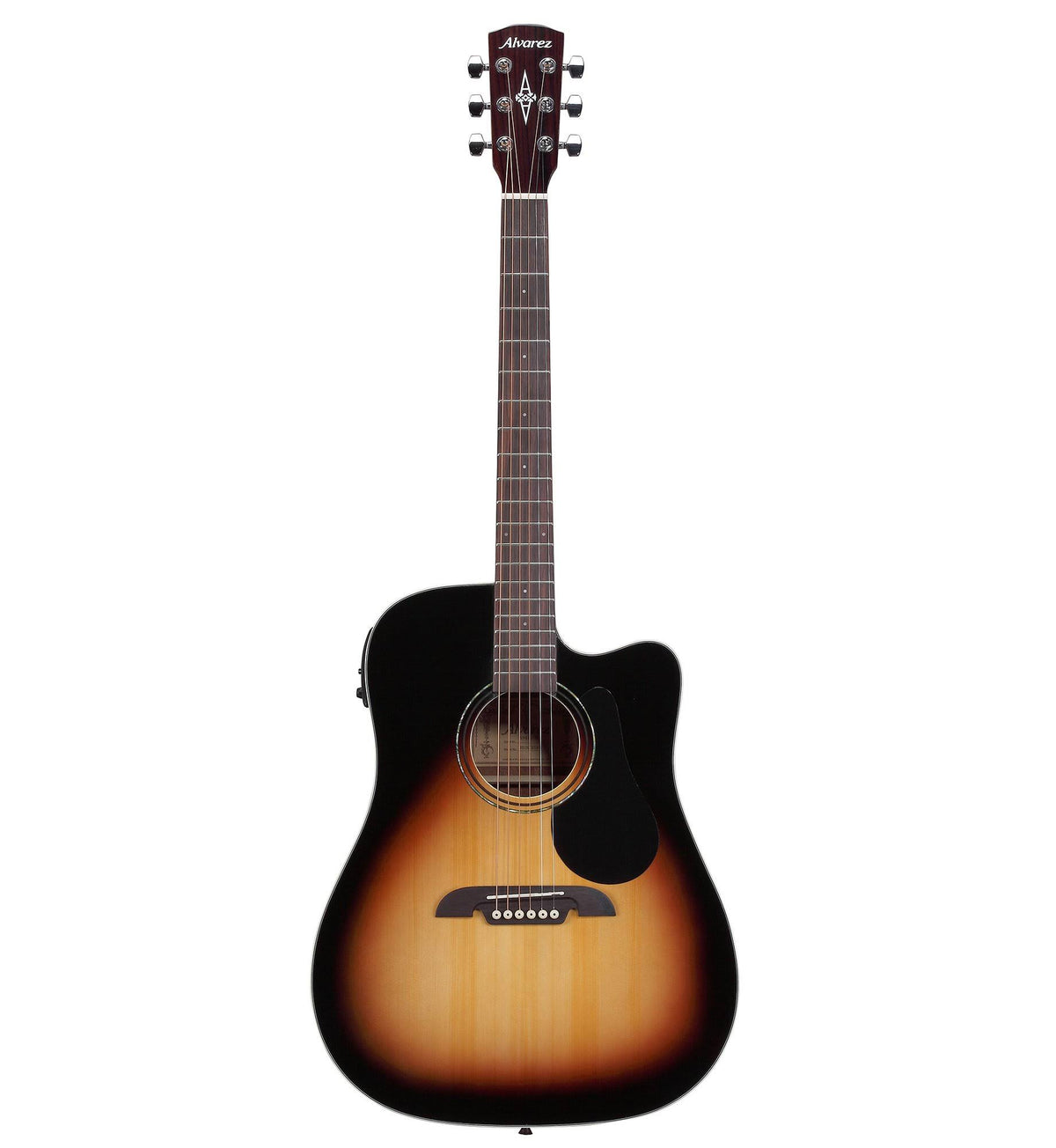 Sunburst Dreadnought Acoustic-Electric Guitar R980