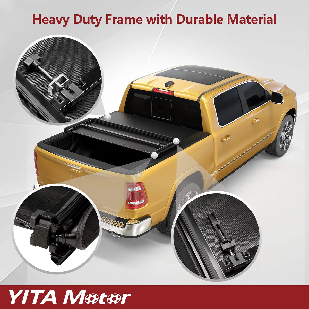 Soft Tri-fold Truck Tonneau Cover 5.8 ft Bed L2965