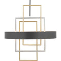 Black 6 Light Pendant A6194