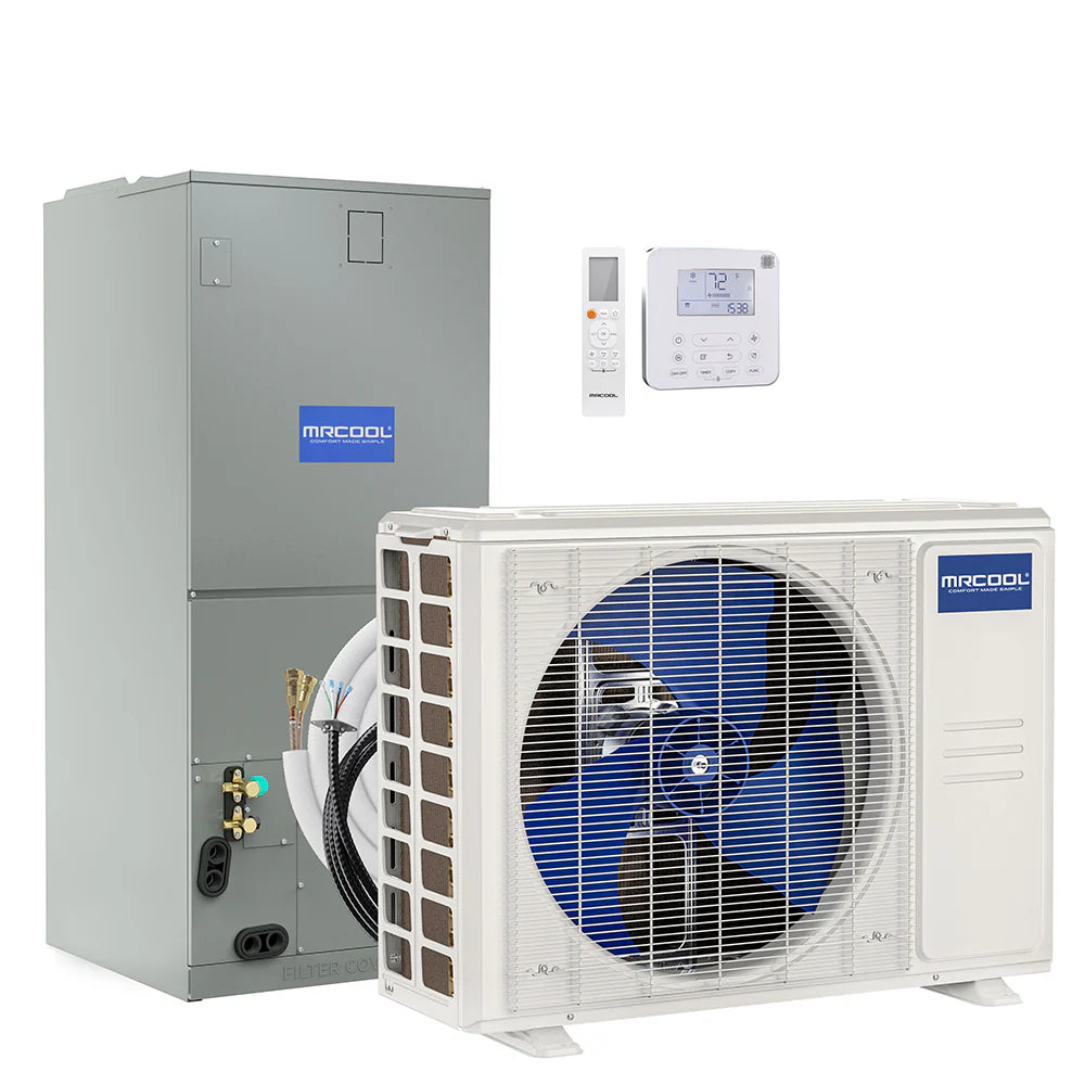 24K BTU Ducted Air Handler and Condenser with 25 ft. Pre-Charged Line Set G3351