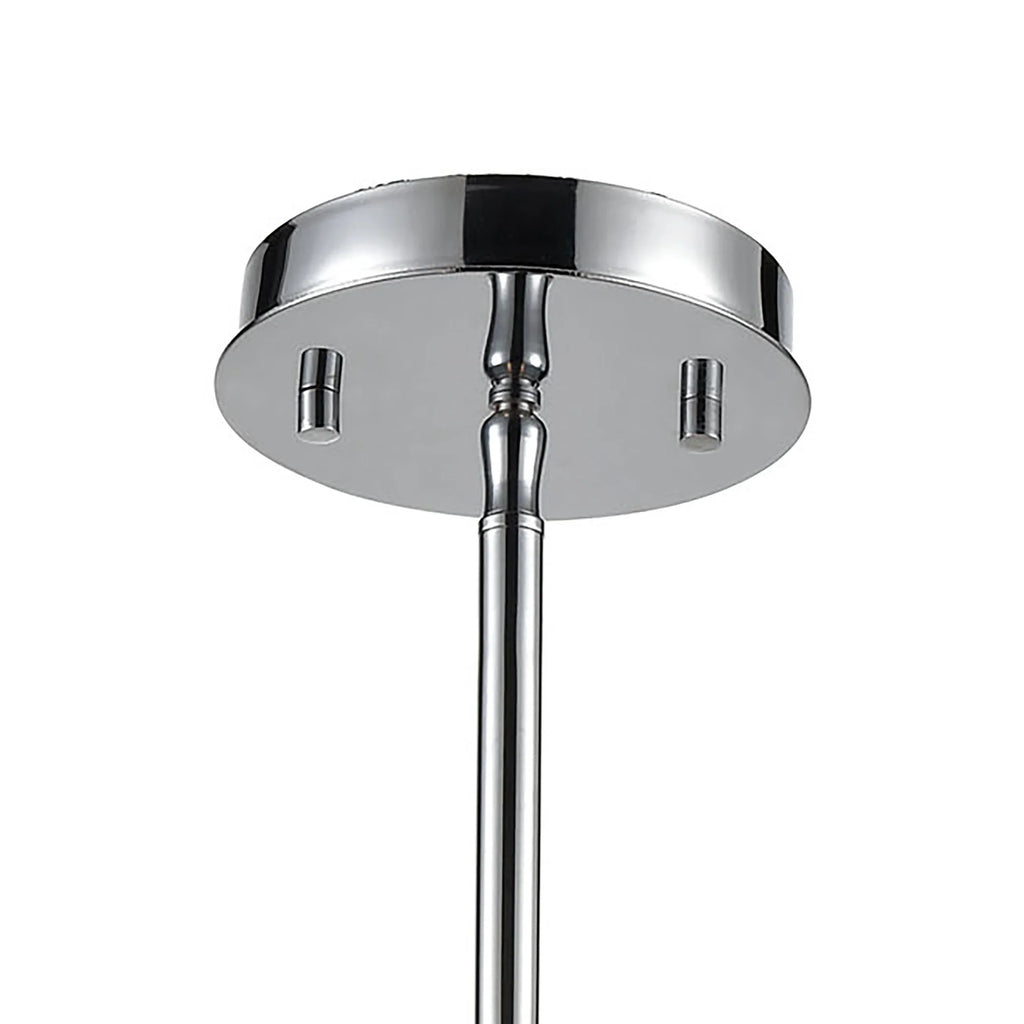 24-Inch Wide Polished Chrome Chandelier D751338
