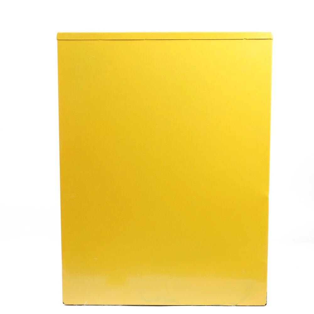 Flammable Liquid Storage Cabinet 4 Gallon Yellow V5647