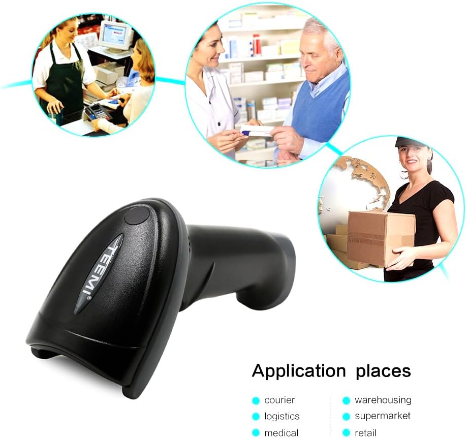 Bluetooth Barcode Scanner with USB Cradle R5596