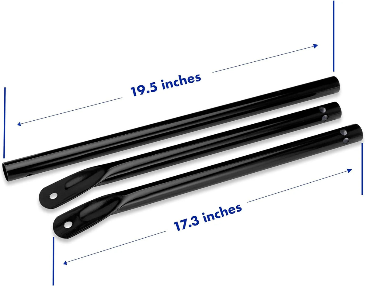 Black 22 Inch Charcoal Grill Front Leg Kit X3375