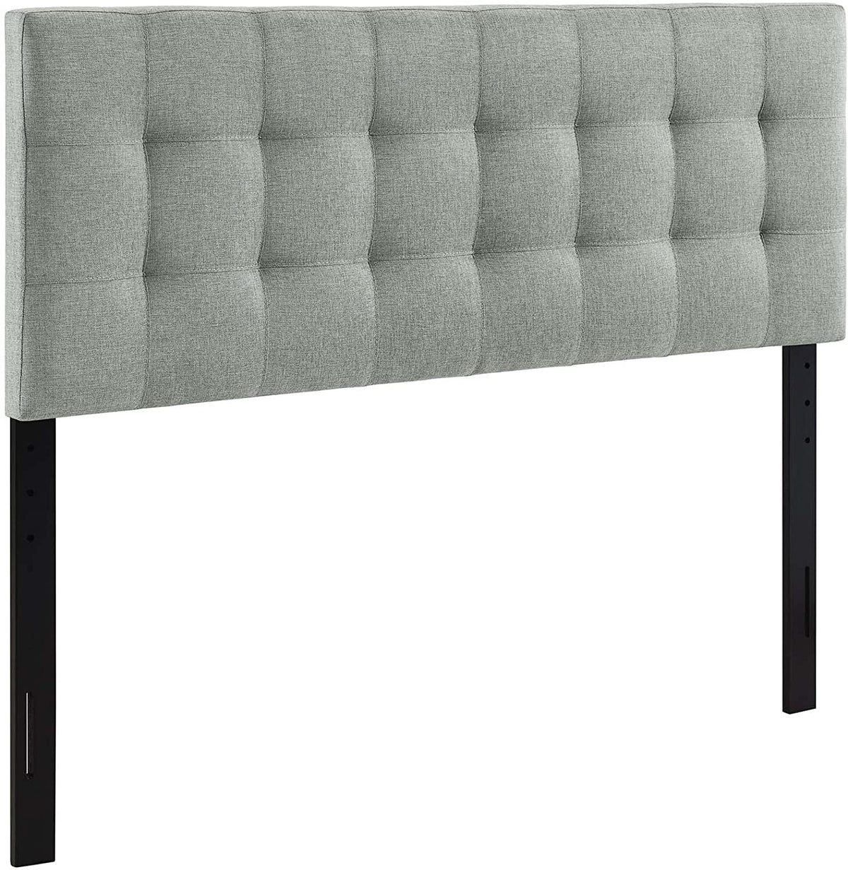 Linen Fabric Upholstered King Headboard X459