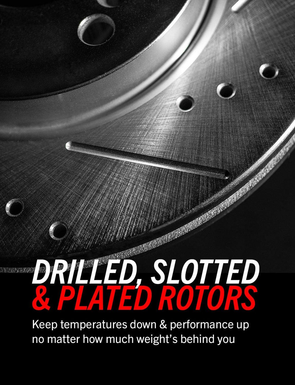 Front and Rear Carbon Fiber Ceramic Brake Kit L44205