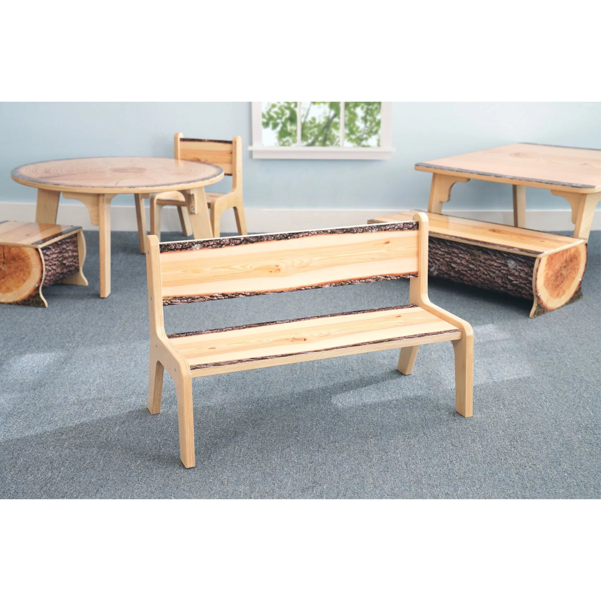 10 in. Nature View Live Edge Bench N71285