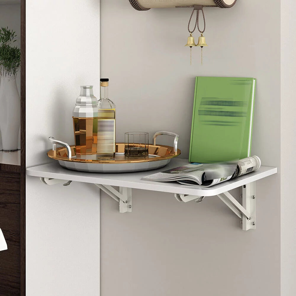Wall Mount Floating Foldable Writing Table Computer Desk F18137