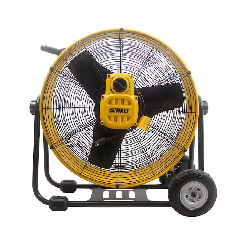 Heavy-Duty Drum Fan with Power Cord and Speed Control I874250