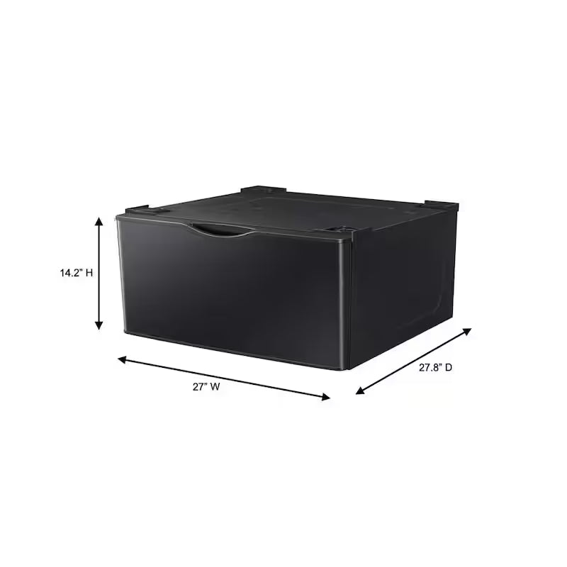 27 in. Laundry Pedestal with Storage Drawer L13957