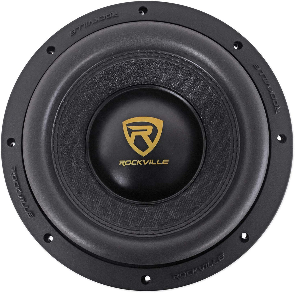 10 6400 Watt Car Subwoofers + Vented Sub Box Enclosure C9715
