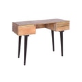 3 Drawer Mango Wood Desk K9332