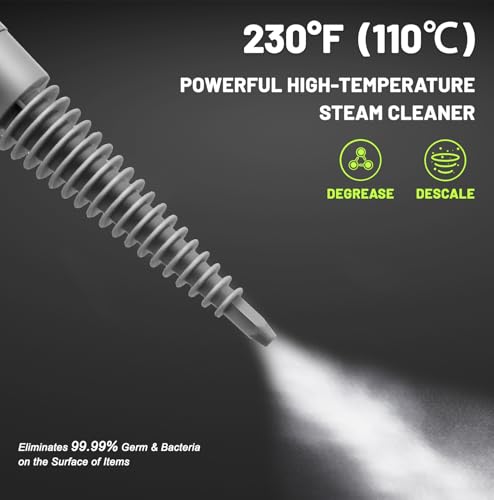 Handheld Pressurized Steam Cleaner with 13 Accessories W640434
