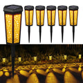 6 Pack Color Changing Waterproof Solar Pathway Lights G257