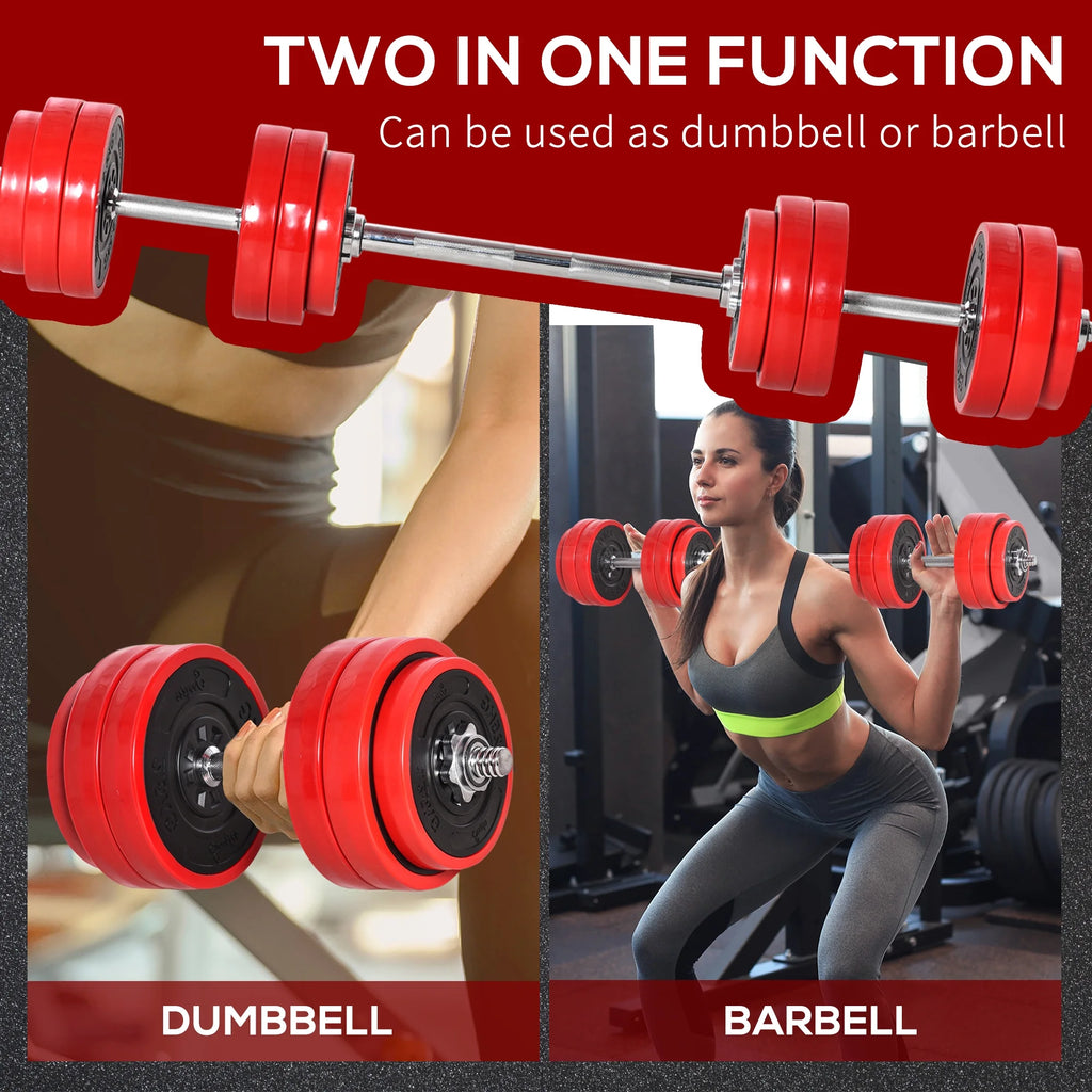 Adjustable 66lbs Dumbbell Set Y64607