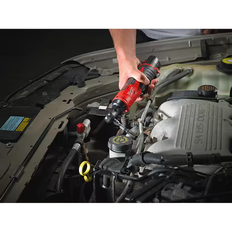 12V Lithium-Ion Brushless Cordless 1/2 in. Impact Wrench Kit with 3/8 in. Ratchet V975