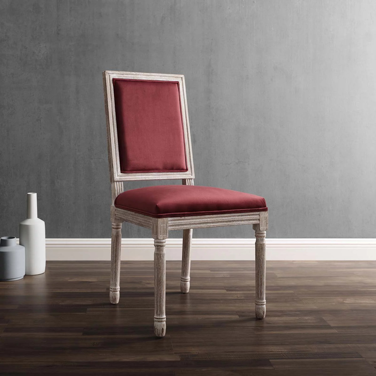 Vintage Velvet Dining Side Chair O940095