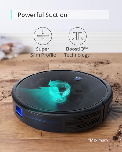 Black Robot Vacuum Cleaner M18657