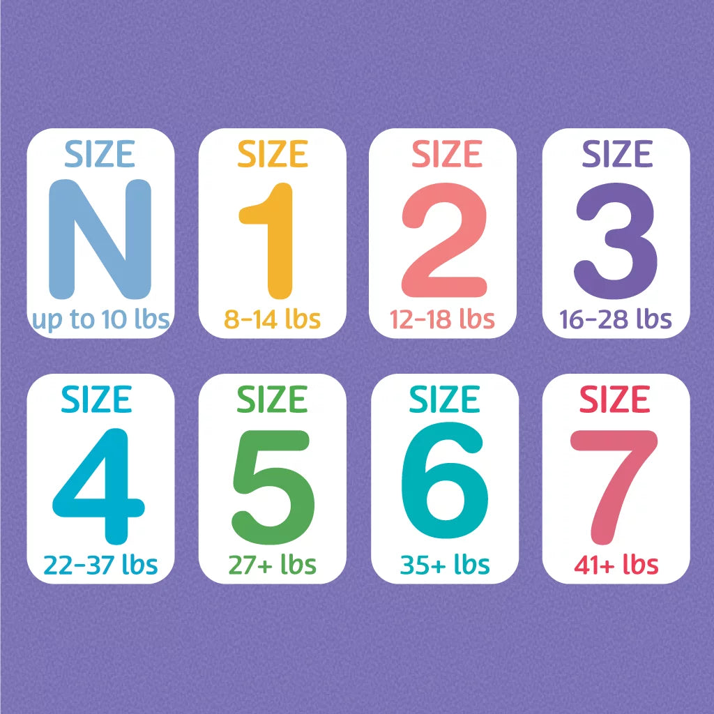 Dry & Gentle Diapers Size 2, 240 Count P3199