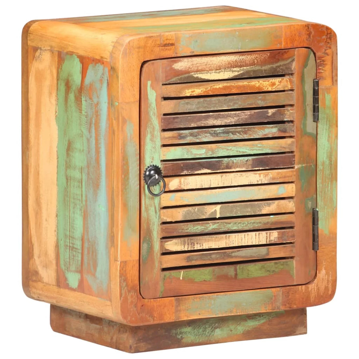 Bedside Cabinet Solid Reclaimed Wood C270326
