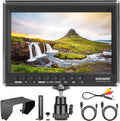 7inch Camera Field Monitor HD IPS 1280x800 4K HDMI with Sunshade and Ball Head B368