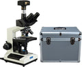 40X-2500X Trinocular Compound LED Microscope with 14MP Digital Camera W845820