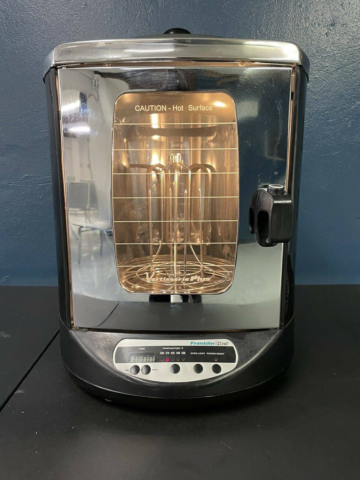 Vertical Rotisserie Oven with Cook Top Q110