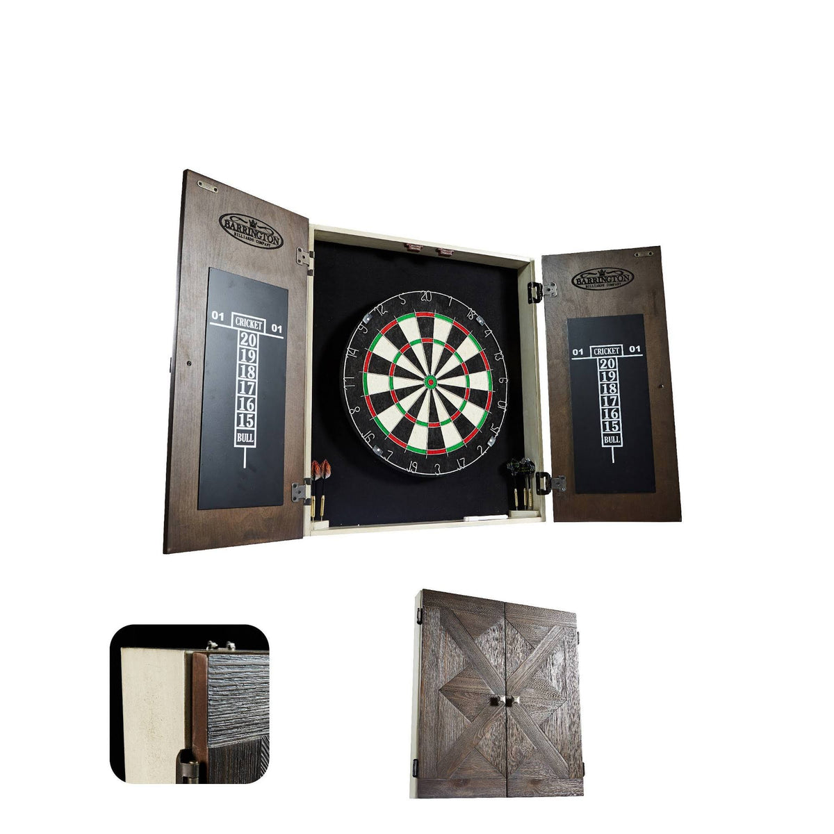 Bristle Dartboard & Cabinet Set K95587