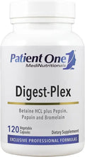 Betaine Papain Bromelain Pepsin 120 Capsules I330802