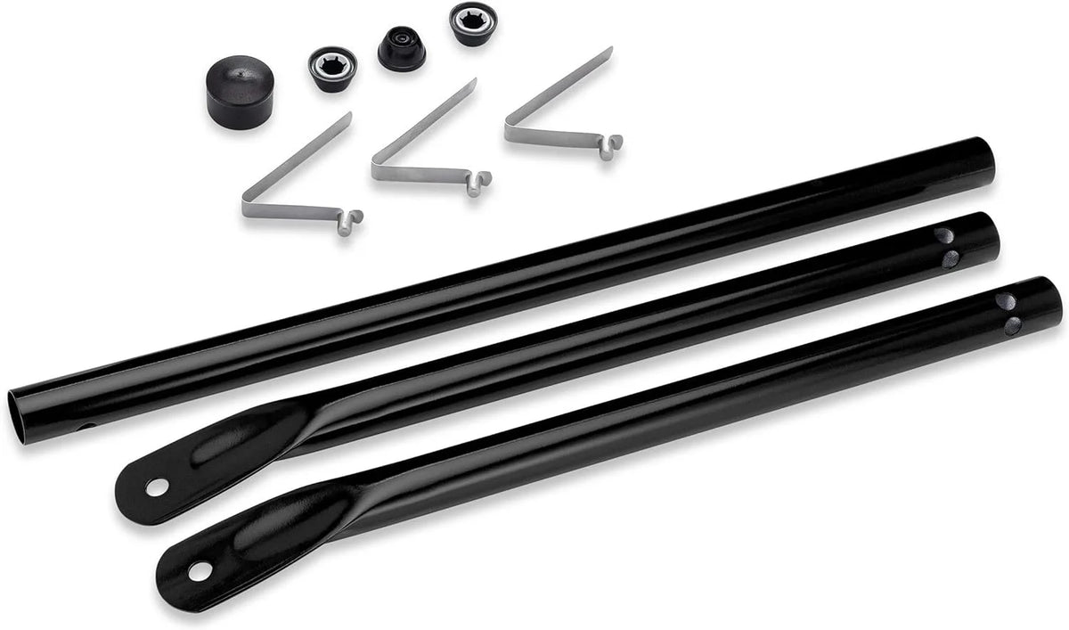 Black 22 Inch Charcoal Grill Front Leg Kit X3375