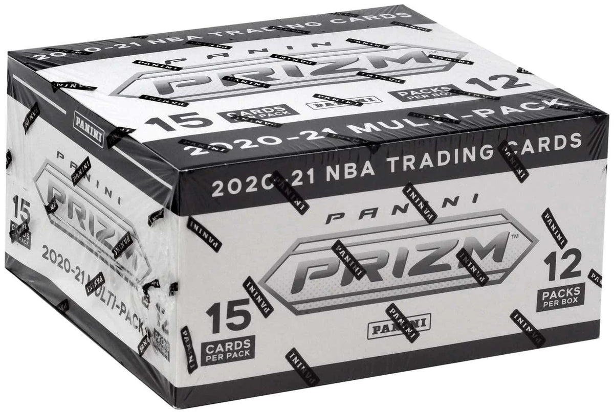 2020-21 Prizm Basketball Trading Card Multi-Pack Cello Box (12 Packs) K388298