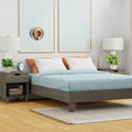 Queen Wood Bed Frame Pine O705848