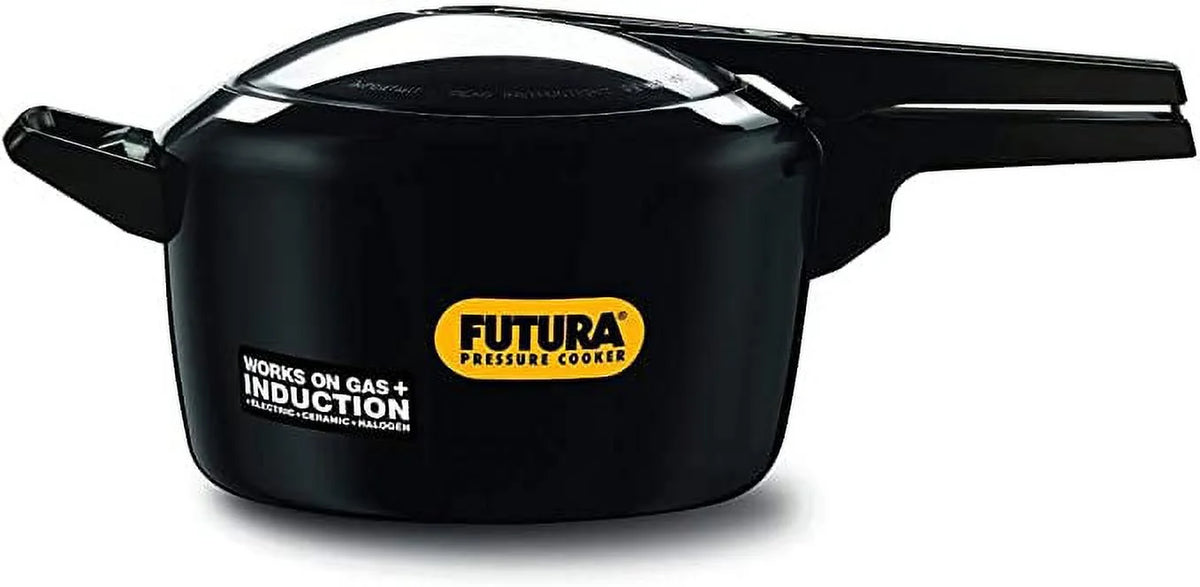Black Aluminum 5-Litre Pressure Cooker I83979