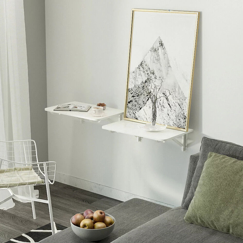 Wall Mount Floating Foldable Writing Table Computer Desk F18137