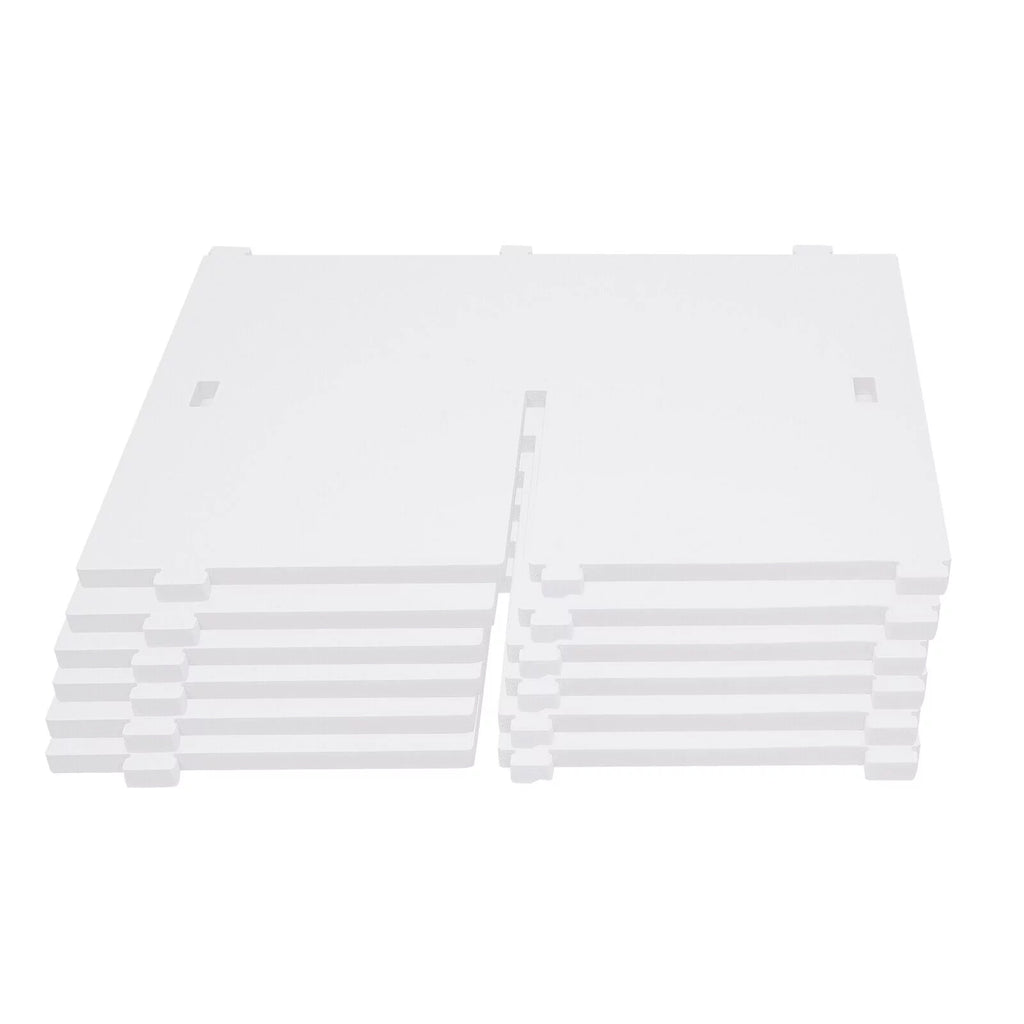 3-Tier 360° Rotating White Bookshelf R21252