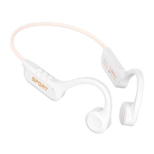 Bone Conduction Open Ear Headphones with Mic IPX6 Waterproof Y554490