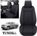 Waterproof Leather Full Seat Covers 5 PCS Full Set Black-White G883