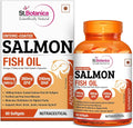 Salmon Fish Oil 1000mg Double Strength 650mg Omega 3 60 Enteric Coated Softgels L482