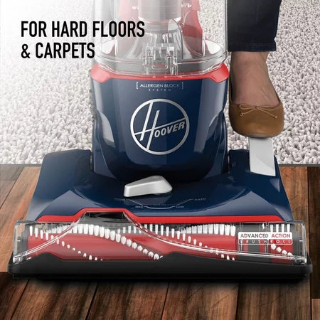 Bagless Upright Vacuum Cleaner with Allergen Block Technology C739