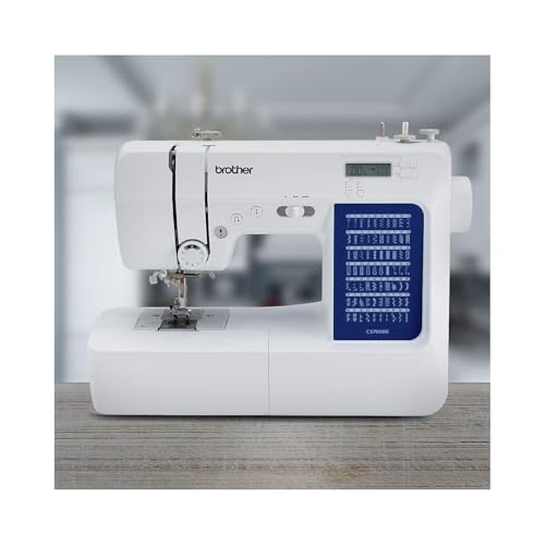 Computerized Sewing and Quilting Machine, 70 Built-in Stitches, White V21031