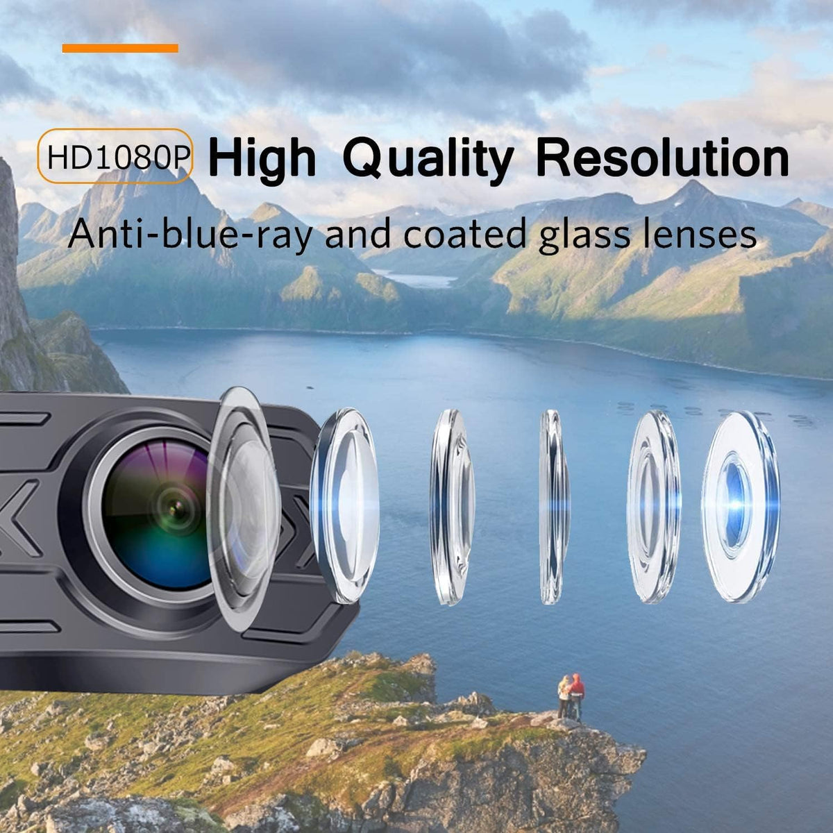 Wireless HD 1080P Backup Camera with 7 Inch Monitor Z36466