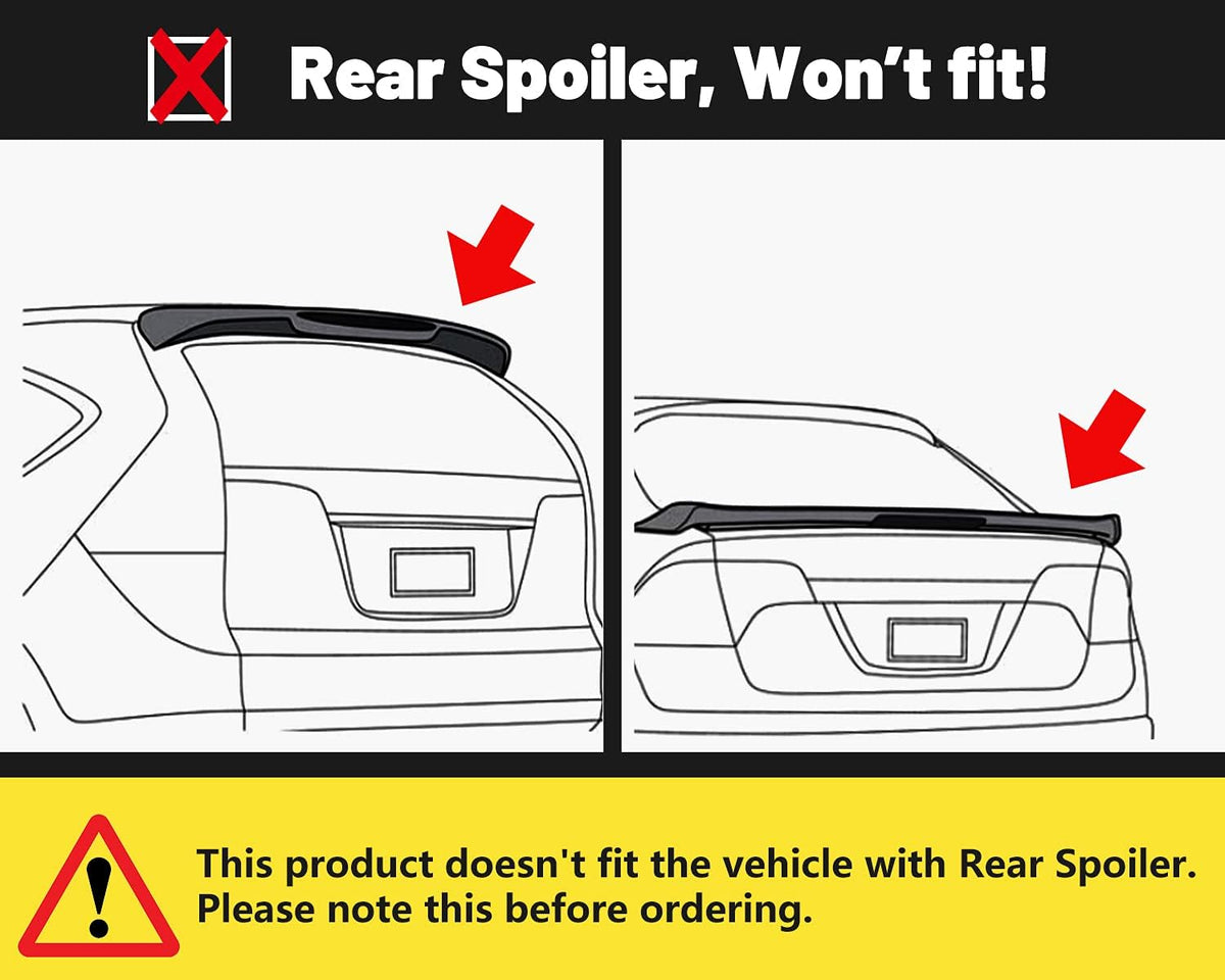 Trunk Mount 3-Bike Carrier Rack Pack of 2 X88429